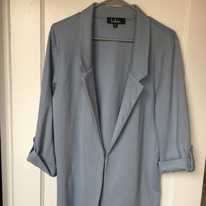 Light blue blazer